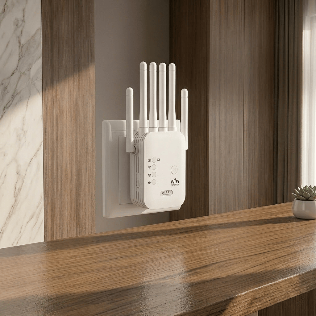📶The Velocity Prime: 1200Mbps Ultra-Speed WiFi Repeater💡 No Monthly Fees. No Contracts. No Hassle.