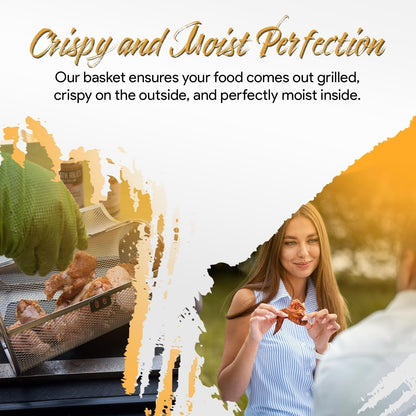 ✨ Warehouse Clearance🏆 10,000 Sold This Month🎁Ultimate Rotisserie Grilling Bundle | Versatile, Eco-Friendly Outdoor & Kitchen Cooking