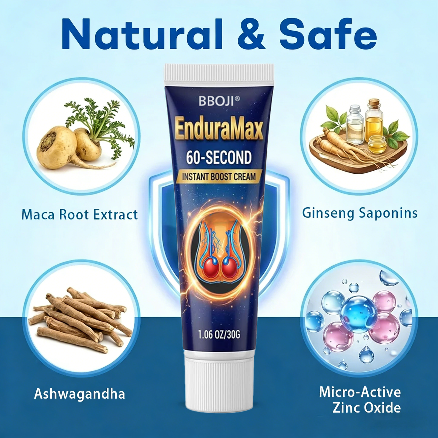 BBOJI® Exon-Max 60 Instant Erection Cream