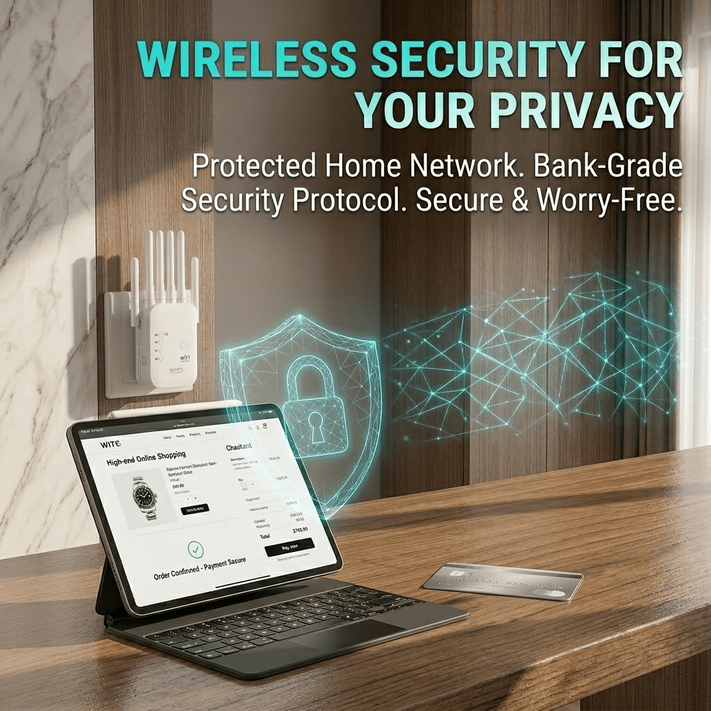 📶The Velocity Prime: 1200Mbps Ultra-Speed WiFi Repeater💡 No Monthly Fees. No Contracts. No Hassle.