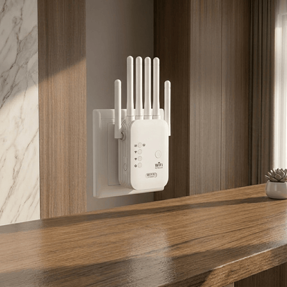 📶The Velocity Prime: 1200Mbps Ultra-Speed WiFi Repeater💡 No Monthly Fees. No Contracts. No Hassle.